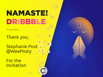 Namaste! Dribbble