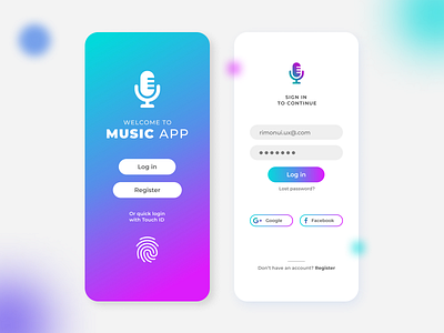 Music App UI