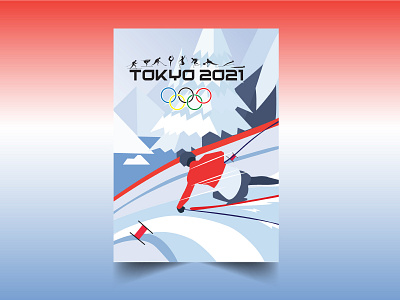 Olympic Games Flyer artwork design event flyer flyer graphic design vector