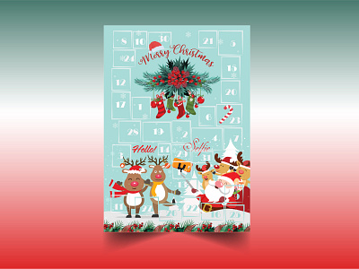 Christmas Advent Calendar Design