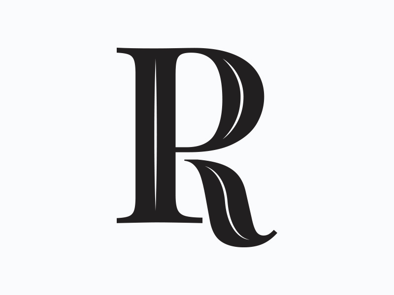 PR Monogram by Sergio Camalich on Dribbble