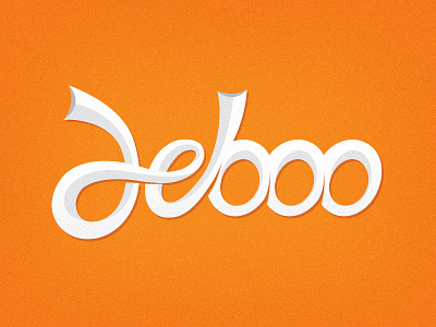 Deboo Preview app logo orange type white