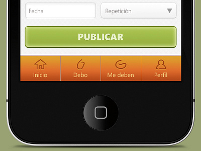 Deboo navigation app button iphone navigation