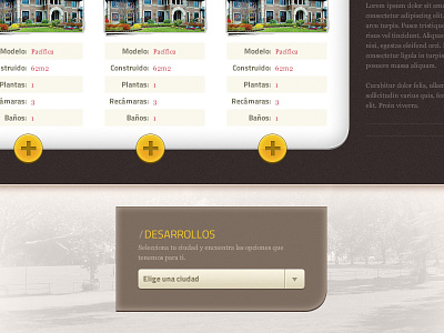 Real estate website brown home real estate responsive website