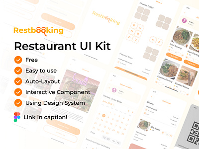 Restaurant UI Kit - Restbooking