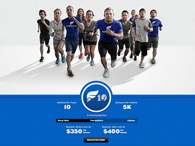 Force 50k Website parallax running typography ui design web design