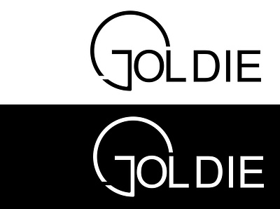 GOLDIE creative logo design fast logo goldie graphic design joldie logo design minimal minimalist logo modern logo quick logo time logo unique logo