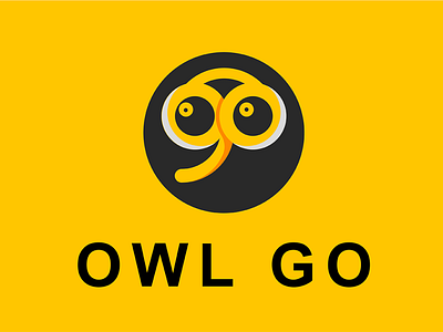 OWL GO LOGO DESIGN brand logo branding business logo creative logo graphic design illustration logo minimal minimalist logo modern logo owl logo unique logo