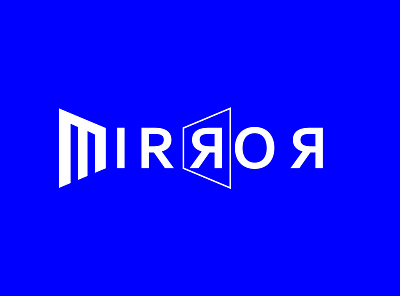 Mirror Logo Design brand logo business logo company logo creative logo design graphic design logo mirror logo modern logo unique logo