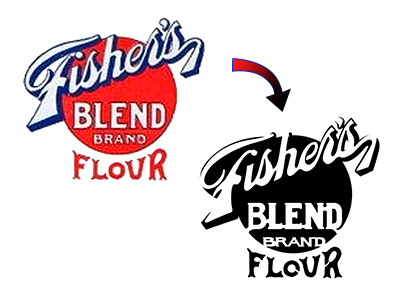 "Fisher's Blend" Stencil flour stencil vector