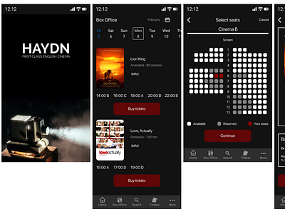 Haydn Cinema App