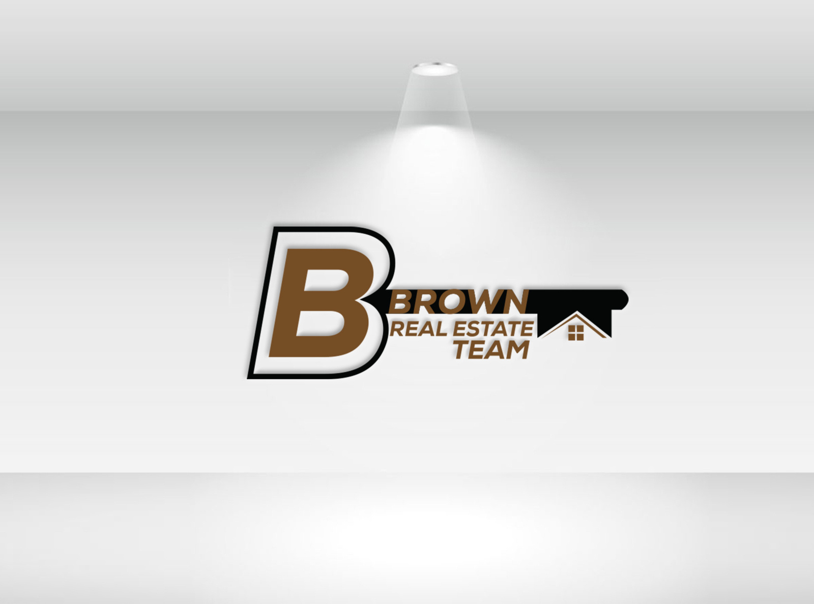 brown real estate logo by Rahat Shahriar on Dribbble