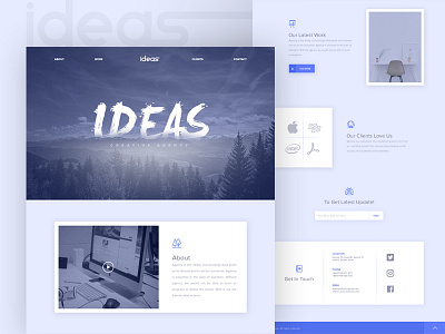 Creative Agency Landing Page