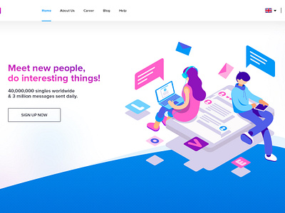 Meet new people | Exploration by Sultan Mahmud on Dribbble