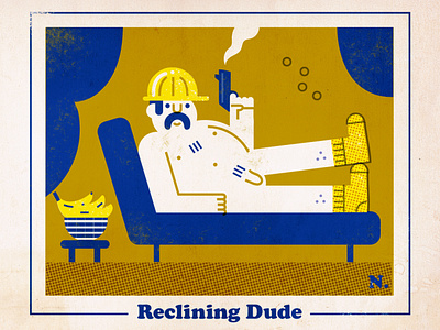 Reclining dude