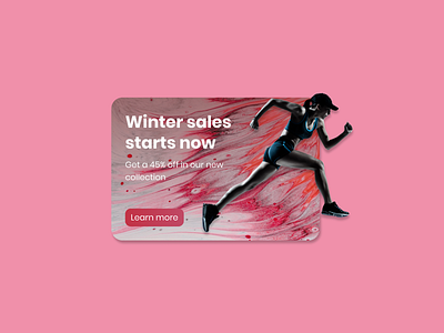 DailyUI016 pop up daily ui daily ui 016 dailyui dailyui016 dailyuichallenge design discount figma overlay photoshop pop up pop up banner popup profile sales ui ui design ux ux design web