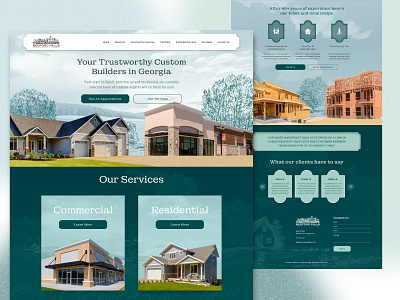 Custom Homes Website Proposal