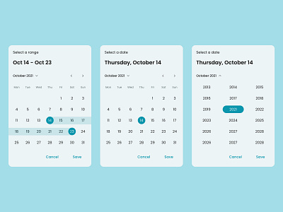 Date Picker - Daily UI 080