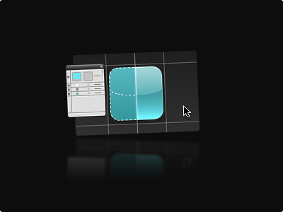 Creation Icon guides icon ios mouse photoshop