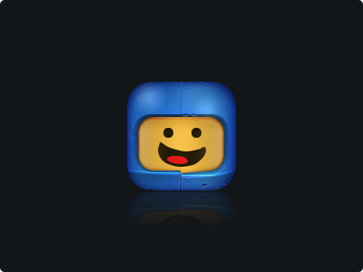 Lego Spaceman 1990s blue icon ios lego spaceman spaceship