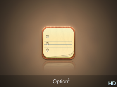 Notalicious 2 icon ios iphone notes option² pages paper task eater theme