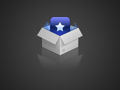 Boxy Icon better box gloss glow icon ios rebound shiney sparkles star