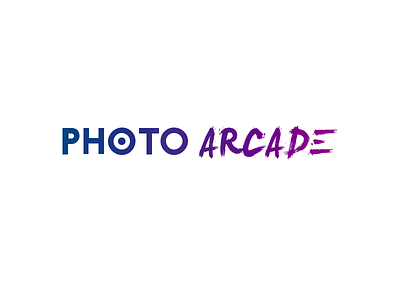 Photo Arcade Logo arcade college font jaapokki levi script photo project script