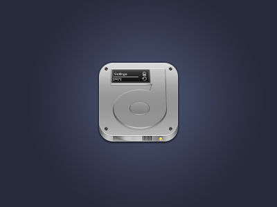 Hard Drive Icon harddrive icon ios settings