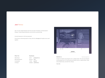 Portfolio Update angular design development portfolio web