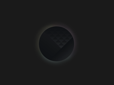 Eclipse circle dark eclipse rainbow random triangle
