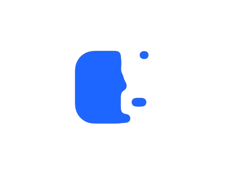 IconPress Animated Logo animated blue drip gif icon iconpress
