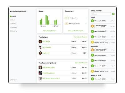 Dashboard Design