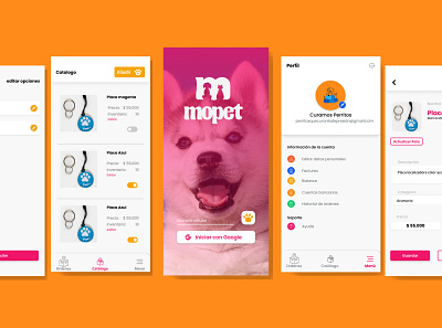 Moppet ui kit app branding design figma tendence ui ui design ui ux