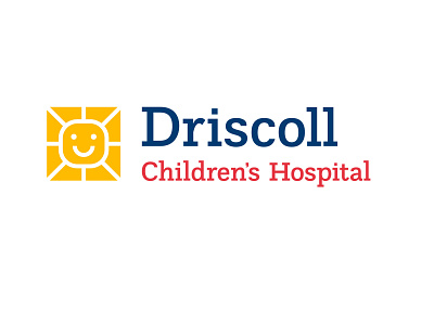 Driscoll Children's Hospital Identity brand architecture branding healthcare hospital logo print ad stationery