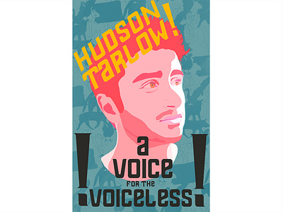 Poster: Hudson Tarlow - Animal Rights Activist