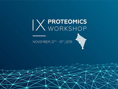 VISUAL IDENTITY | IX Proteomics Workshop branding design logo science vector