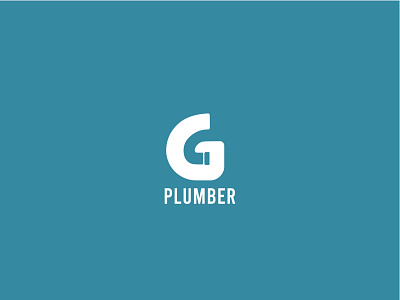 G Plumber graphic design logo