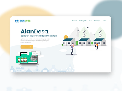 AlanDesa Web design figma ui website