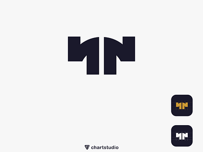 NN logo app art branding design flat icon illustration lettery logo logo design minimal