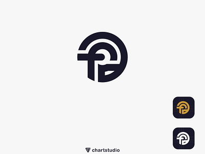 fd logo app art branding design flat icon illustration lettery logo logo design