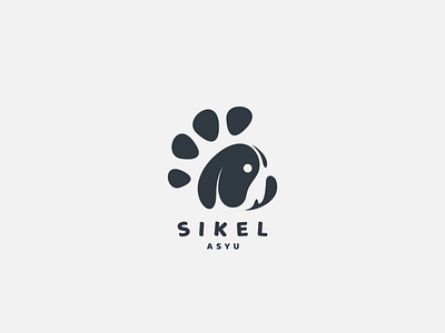 sikel asyu logo app best branding design flat icon illustration logo logo grid simple ui ux vector