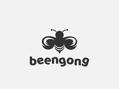 bee ngong logo app bee branding design flat icon illustration logo simple ui ux vector
