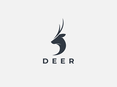 deer logo 3d animation app branding design flat graphic design icon illustration logo motion graphics ui ux vector