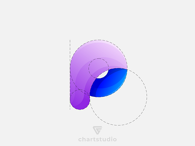 Letter P Logo Design app branding coloring design flat golden ratio gradient grid logo icon illustration logo simple vector