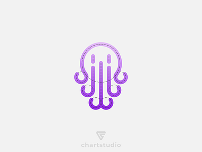 Octopus Logo Design app awesome design branding design flat golden ratio grid logo grid sytem icon illustration line art logo logo creator logo inspire vector