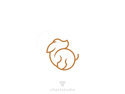 Dog Logo Design app branding design dog flat golden ratio grid logo icon illustration line art logo pet vector