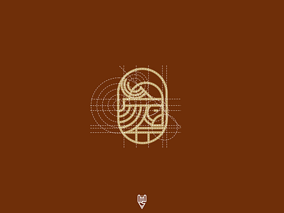 Odin Logo Design app branding design flat golden ratio grid logo icon illustration line art logo odin vector