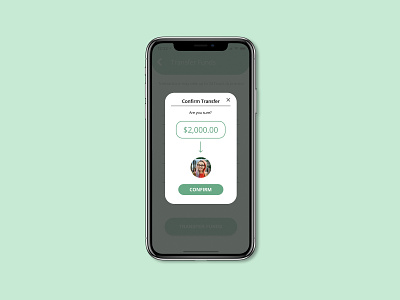 UIOTW- Modals bank app design modals ui