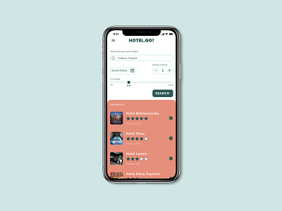 UIOTW- Buttons & Sliders buttons design hotel app sliders ui