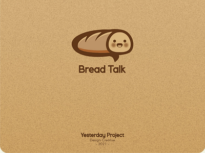 Bread Talk logodesign logoconcept
